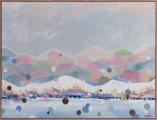 LUX DOMUM MONTEM - 125cm x 94cm