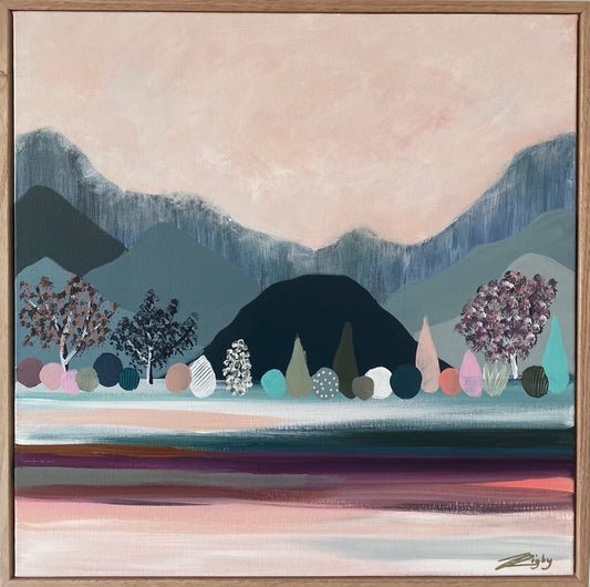 DOMUM MONTEM MINIMA #11  - 53cm x 53cm