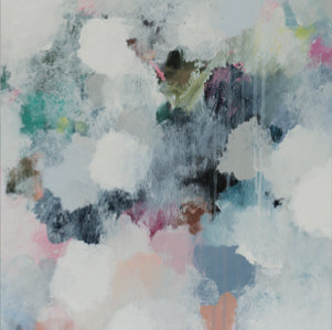 AQUA NEBULA #2 - Limited Edition Print on Canvas