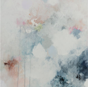 AQUA NEBULA #2 - Limited Edition Print on Canvas