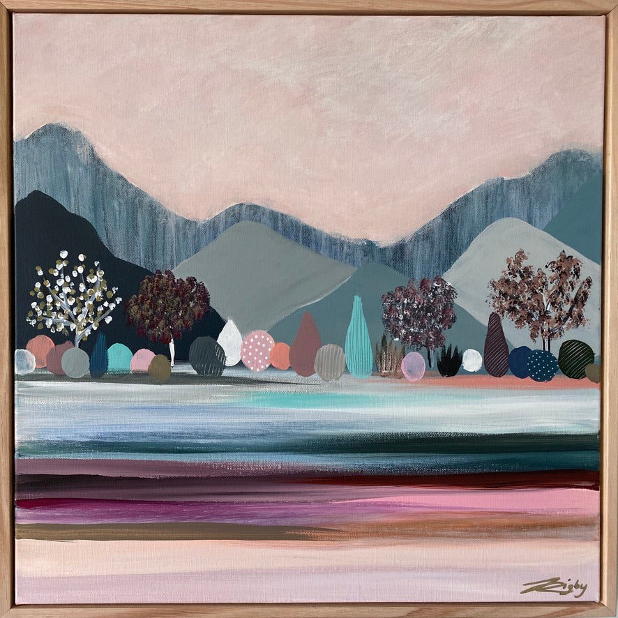 DOMUM MONTEM MINIMA #5 - 53cm x 53cm