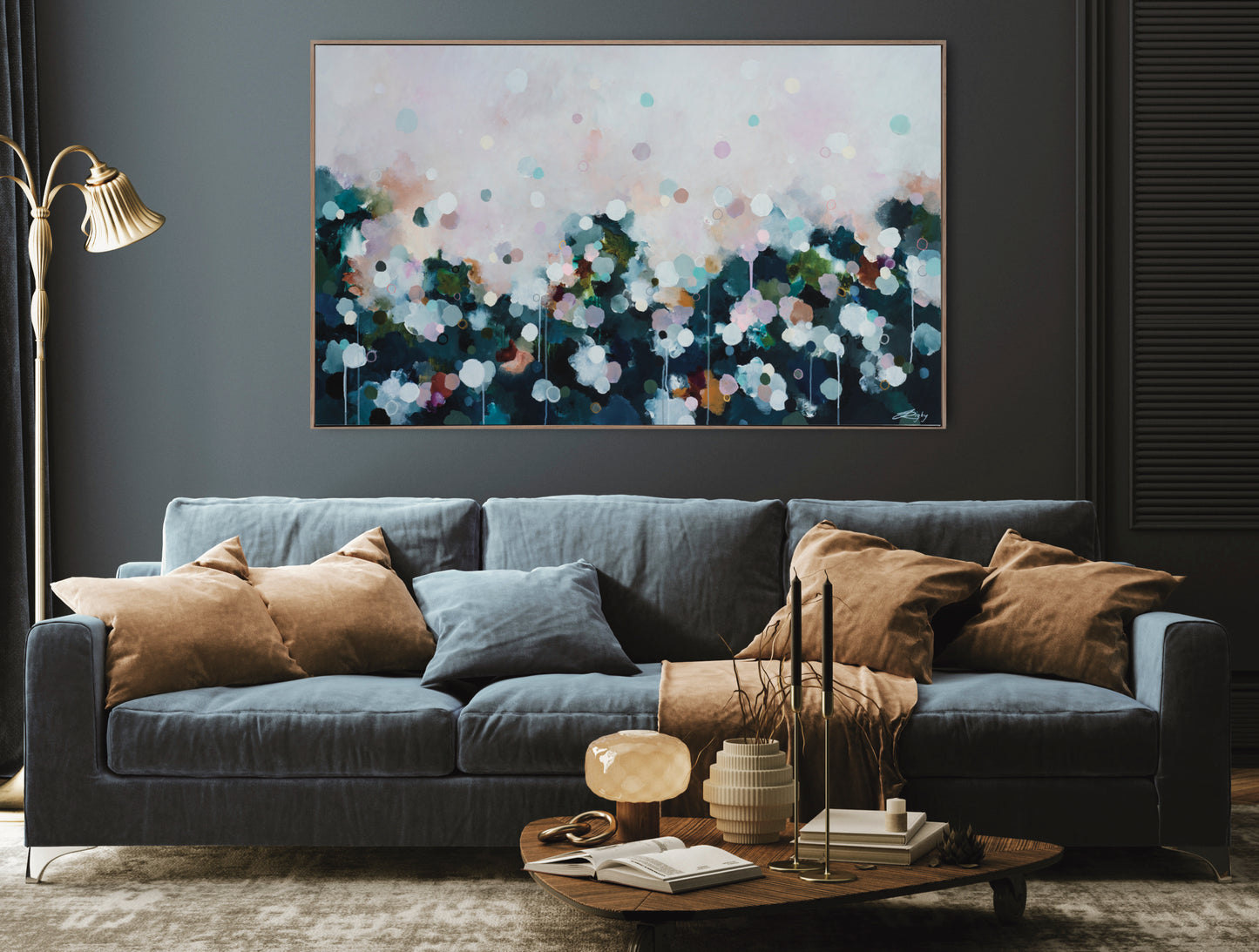 BOREALIS NEBULA HAZE - Open Edition Print on Canvas