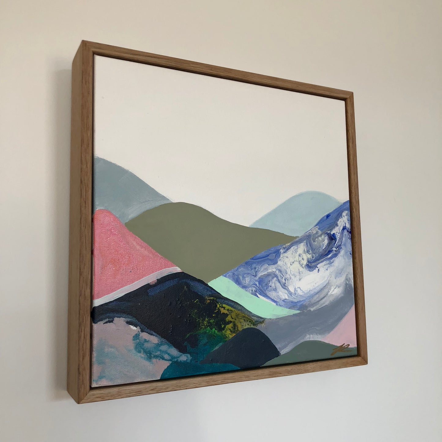 CLARA MONTEM #9 - 33cm x 33cm