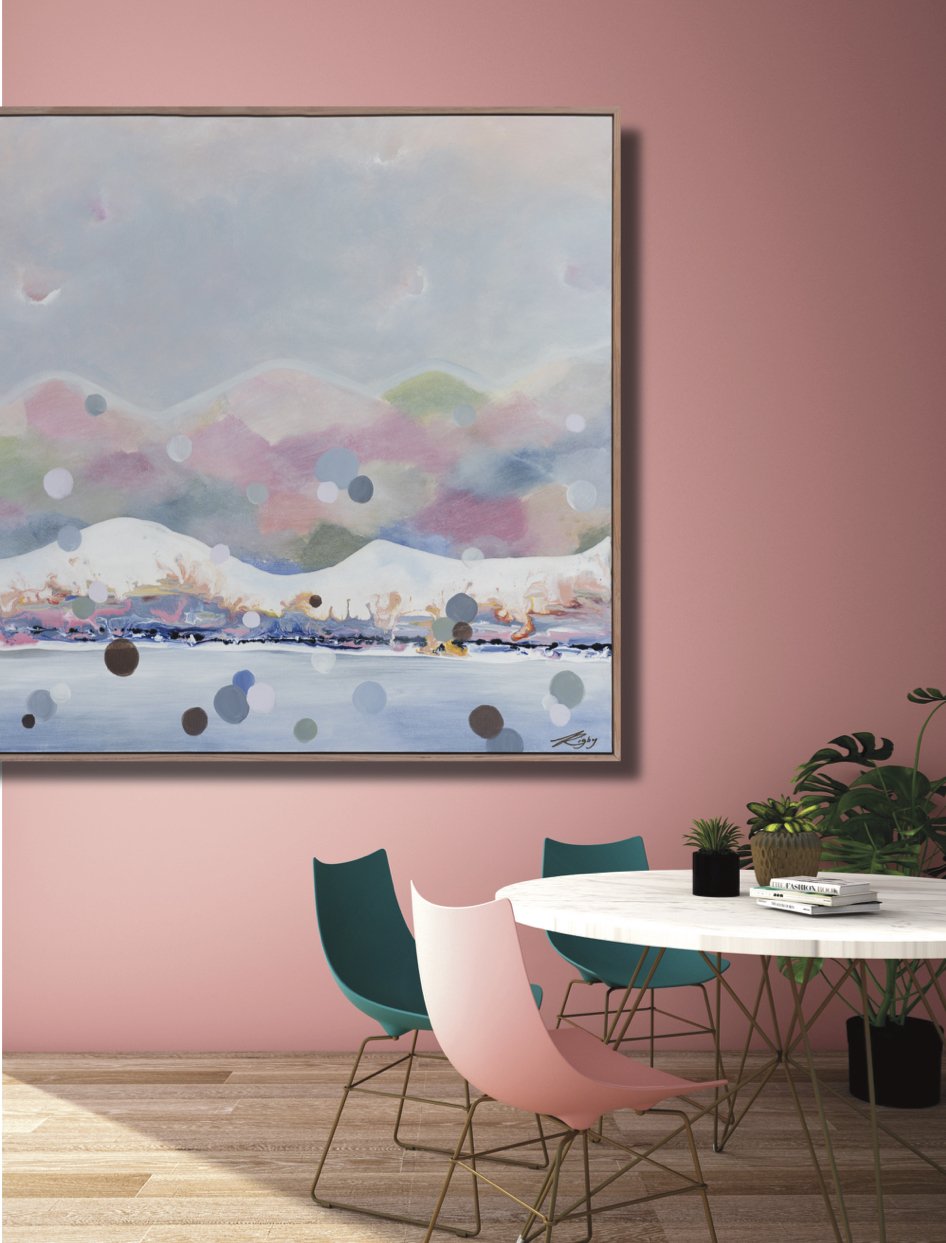 LUX DOMUM MONTEM - 125cm x 94cm