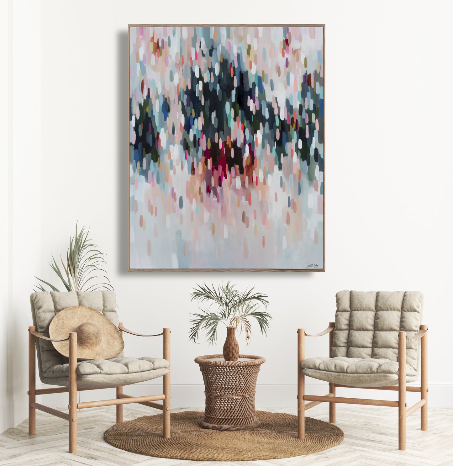 FLOS VITAE - Open Edition Print on Canvas