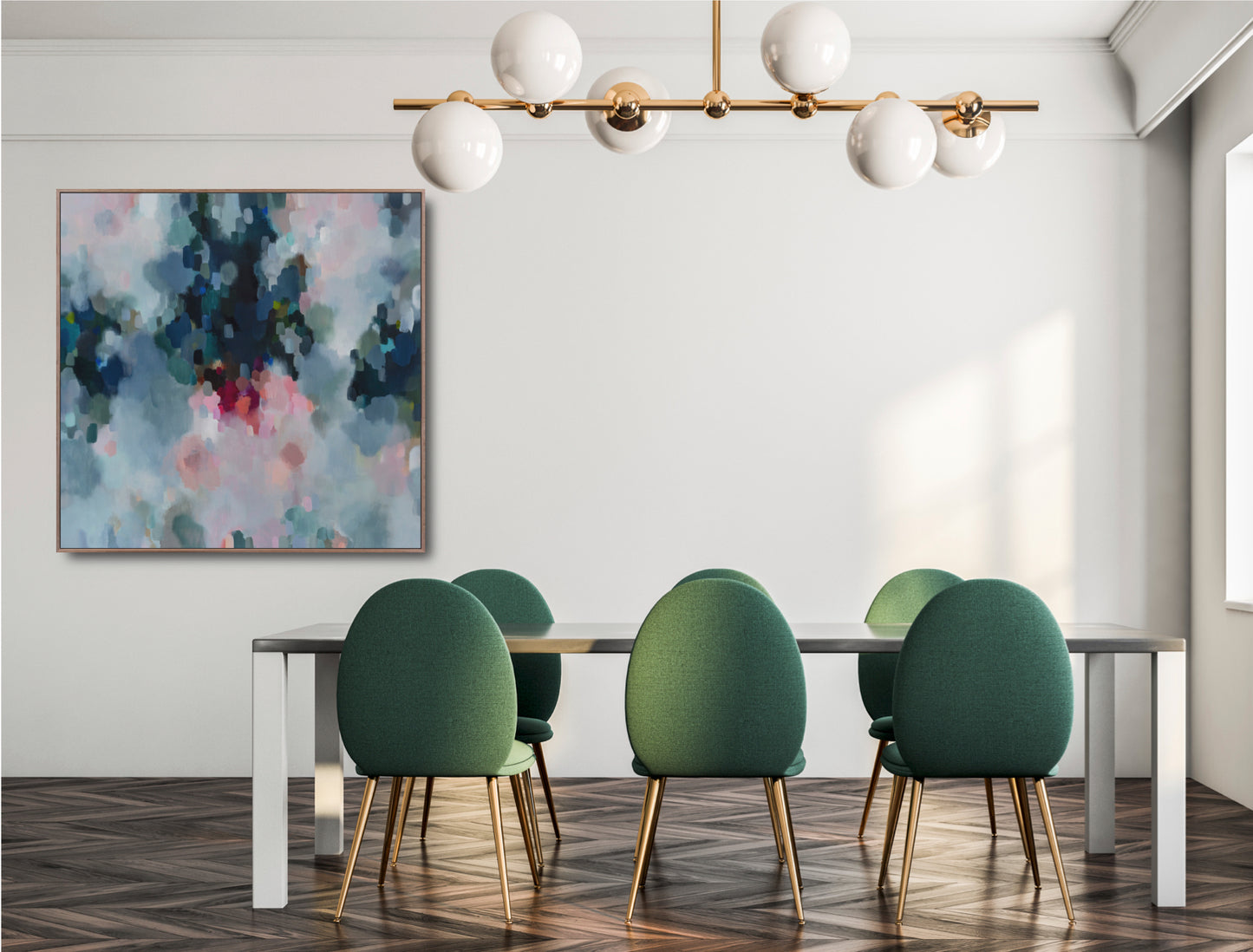 FLOS SERIES VIRIDE- Limited Edition Print on Canvas