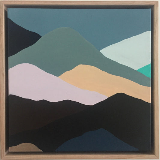 THE RANGES #4  39.5cm x 39.5cm