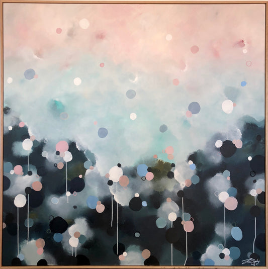 NEBULA HAZE - 125cm x 125cm