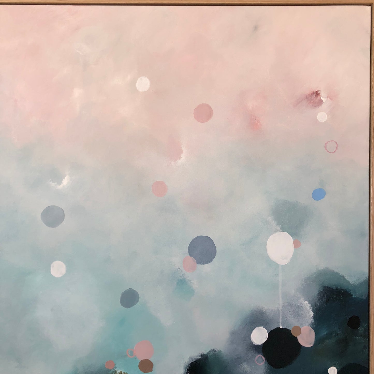 NEBULA HAZE - 125cm x 125cm