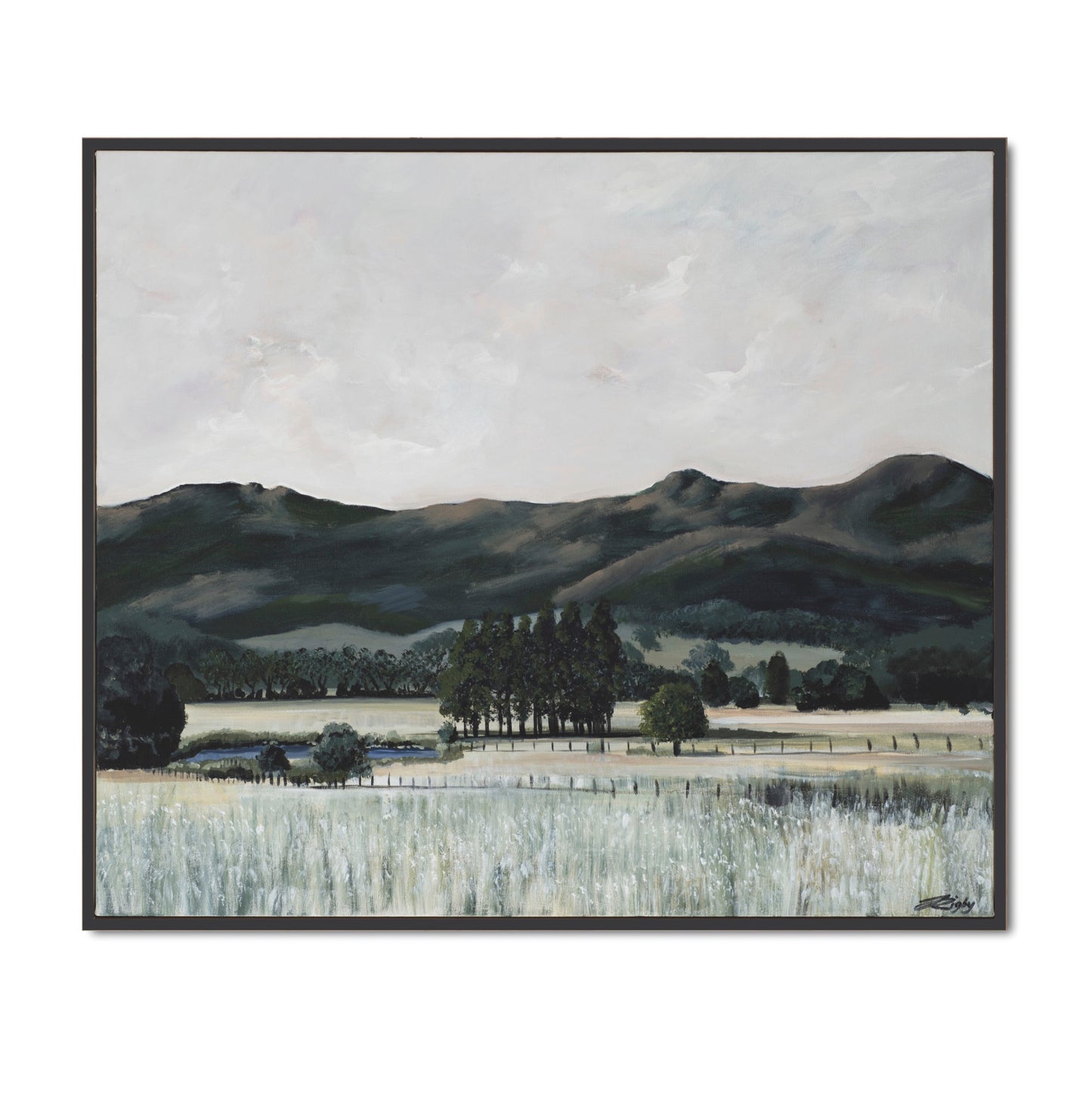 MACEDON RANGES #2  - Open Edition Print on Canvas