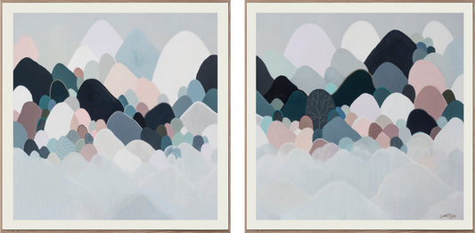 MELIORUM MONTEM DIPTYCH - Open Edition Print on Paper/Diptych (Pair)