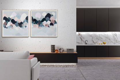 MELIORUM MONTEM DIPTYCH - Open Edition Print on Paper/Diptych (Pair)