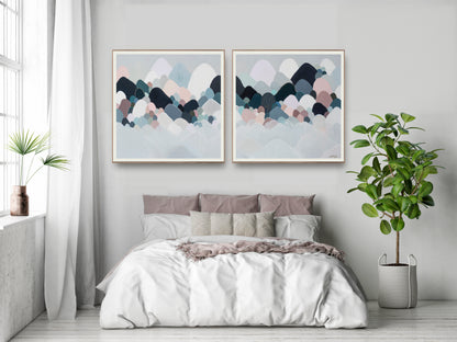 MELIORUM MONTEM DIPTYCH - Open Edition Print on Paper/Diptych (Pair)