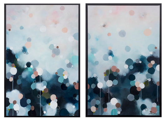 NEBULA HAZE #22 - Diptych - 64cm x 95cm each