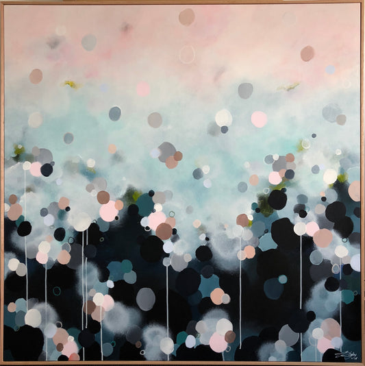 NEBULA HAZE - 125cm x 125cm