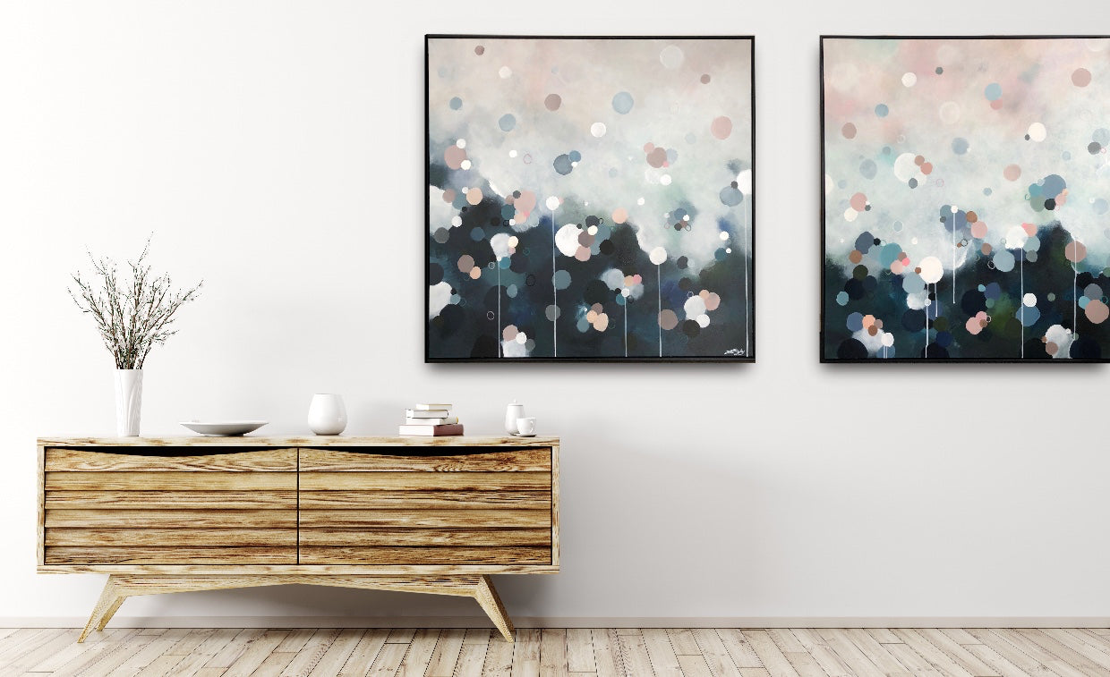 NEBULA HAZE #18 - Diptych - 104cm x 208cm