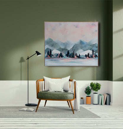 SALTUS MONTEM - Limited Edition Print on Canvas