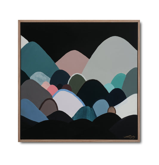 TENEBRIS MONTEM MINIMA #4 - 53cm x 53cm