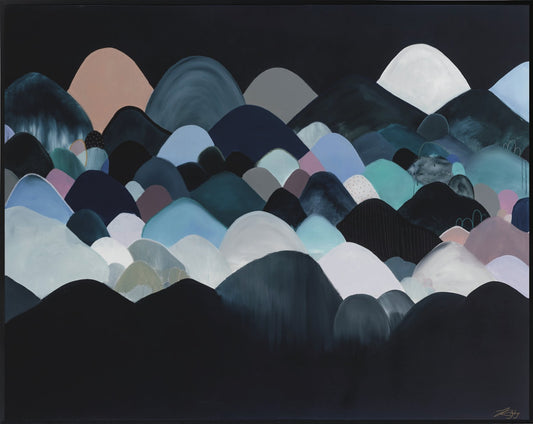TENEBRIS SILENTUS MONTEM - 200cm x 160cm