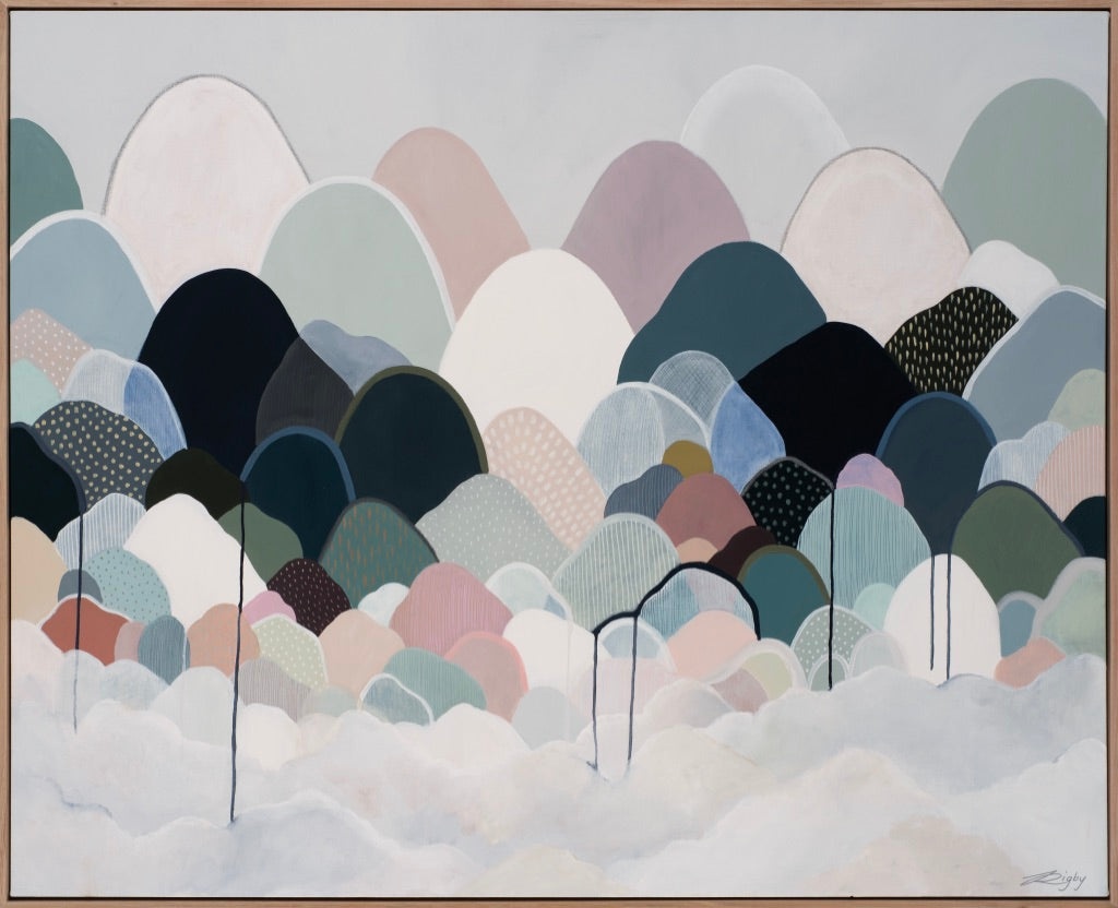 ORNATA BOREALIS MONTEM - Open Edition Print on Canvas